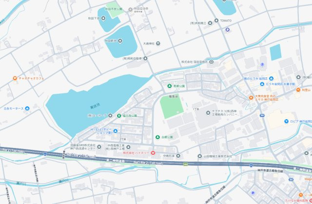 神戸市西区福吉台　新築一戸建ての地図