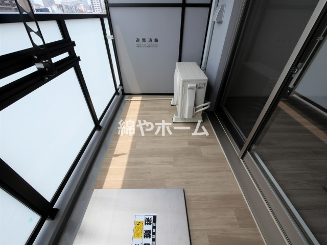 プレサンス東小橋エレディータ のバルコニー|落ち着いた時間を過ごせるバルコニーです