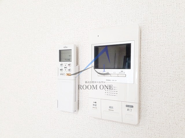 メゾン　ブランシェのセキュリティ|モニター付きインターホンです。