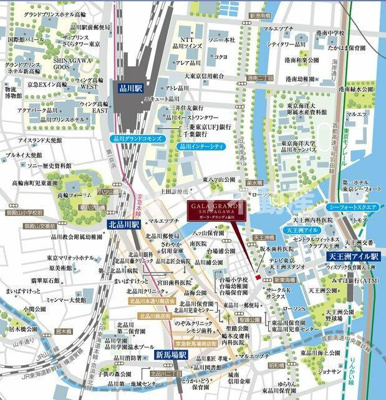 【地図】 | ガーラ・グランディ品川