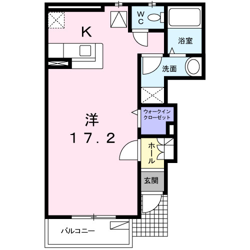 サンオークⅡの間取り