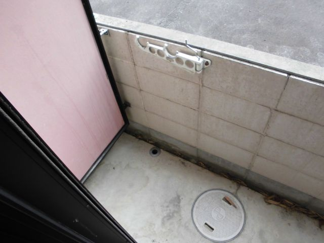 ラ・ベルメイゾンのバルコニー