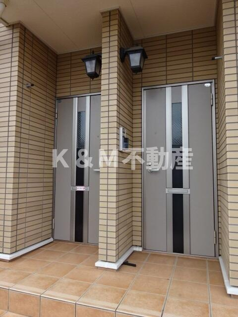 ロックガーデン森Ｂのエントランス| 