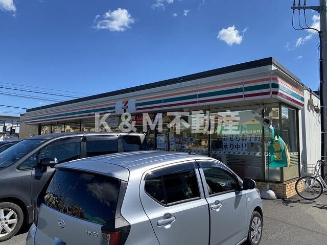 ロックガーデン森Ｂの外観|セブンイレブンまで750m 