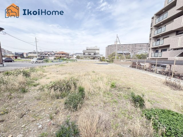 明石市大久保町西島全４区画4号地　土地の外観|西江井ヶ島駅まで徒歩７分！全４区画！40坪～60坪ございます！建築条件はございません！都市ガスです！