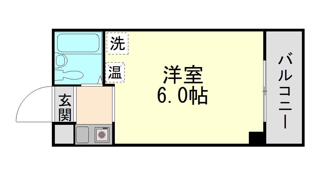 メゾンニューレーダ―の間取り