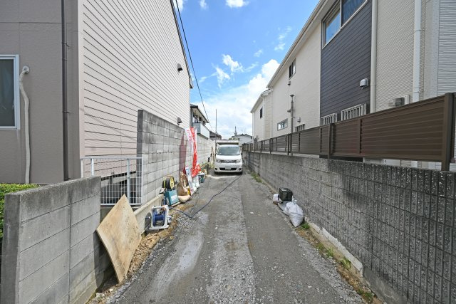 Hapikuru Town緑ケ丘5丁目新築一戸建て│平屋4LDK+駐車2台可の外観|現在順調に工事が進んでいます。詳しくはお気軽にお問い合わせください。