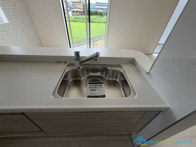 平塚市南金目　新築戸建　全2棟1号棟のキッチン
