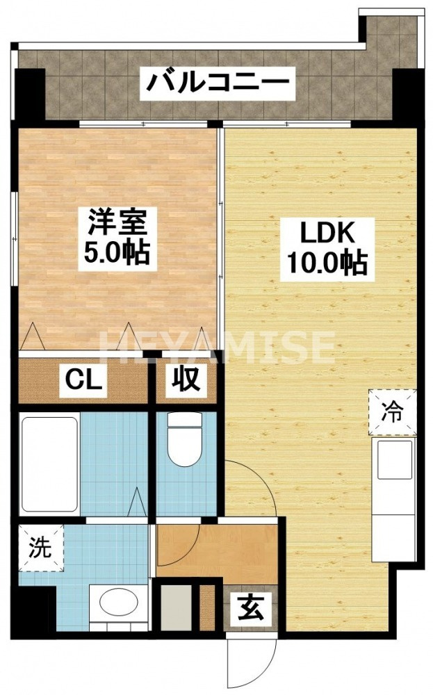 ヨシカワマンション高城の間取り