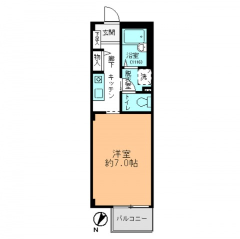 フォブール長楽寺の間取り|間取図