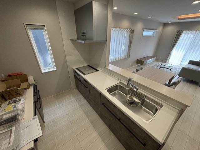 川中島町原 新築建売１号棟のキッチン
