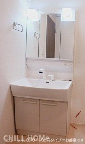 アンジュの洗面所|当社、チルホームのHPもご覧ください(^^)/物件情報多数♪