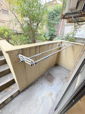 ライオンズマンション赤羽第3のバルコニー