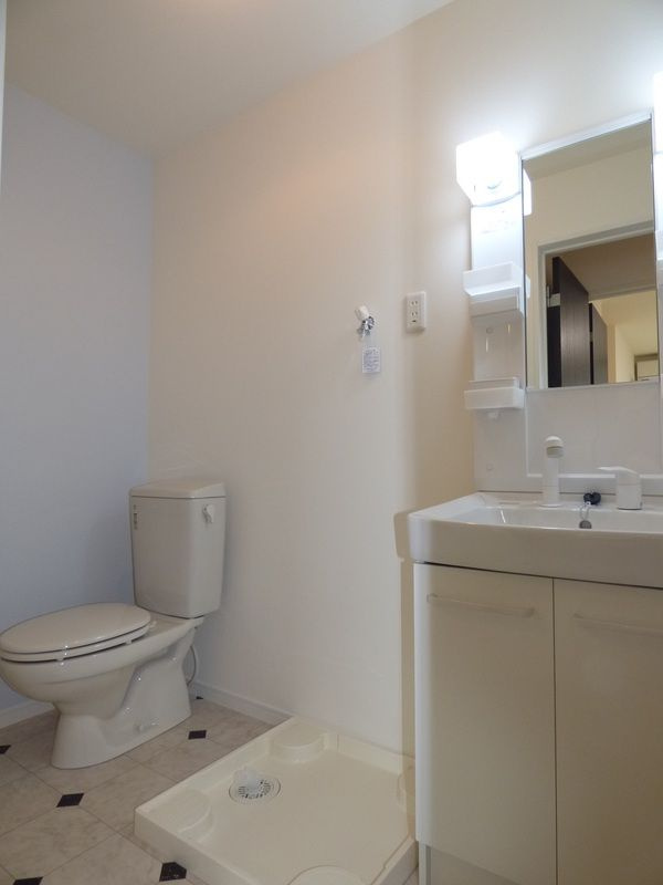 グレイスヴィラ新松戸の洗面所