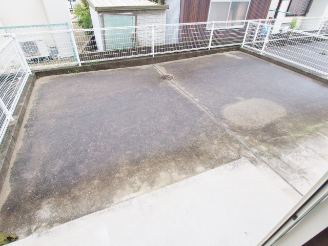 カサ　フェリスBのバルコニー