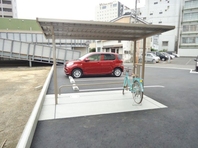 【その他共用部分】 | グラード入船 | 屋根付き駐輪場