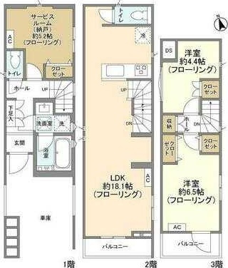 Ｋｏｌｅｔ芝久保町＃０５の間取り