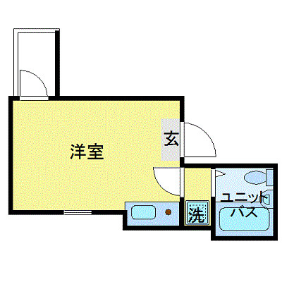 【間取り】 | ゼネラルハイツ北千住