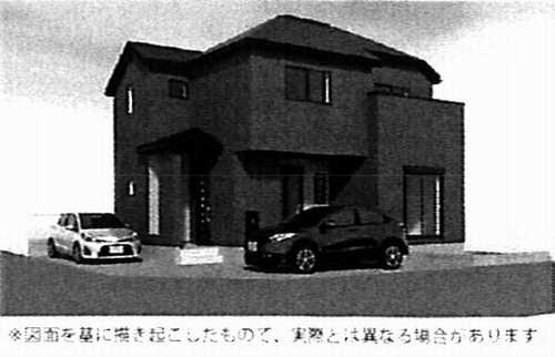 大和市上和田第1期　新築戸建全9棟　7号棟の外観パース
