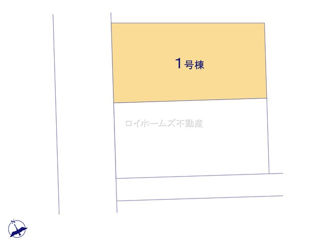 【区画図】 | 瀬戸市八幡台５丁目41『仲介料無料』新築戸建て | 1号棟