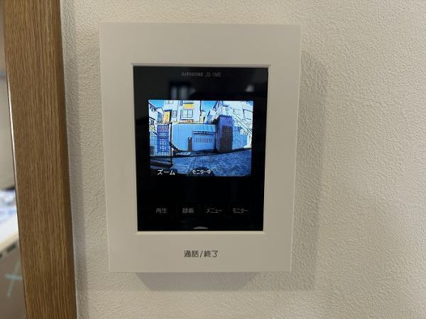 【防犯設備】 | リフォーム済み中古戸建 | モニターホン　新品交換済 