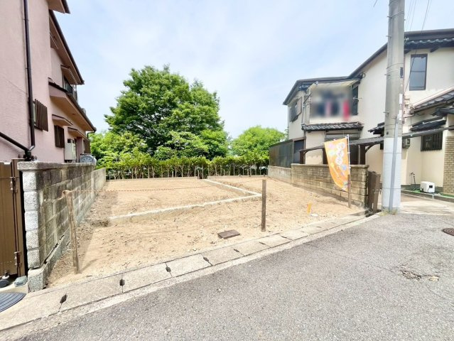 安倉北１丁目　建築条件無し土地の外観|ご購入までの流れ、住宅ローンのこと、保険のこと、ひとりひとりのお客様のライフプランに合ったご提案をいたします!