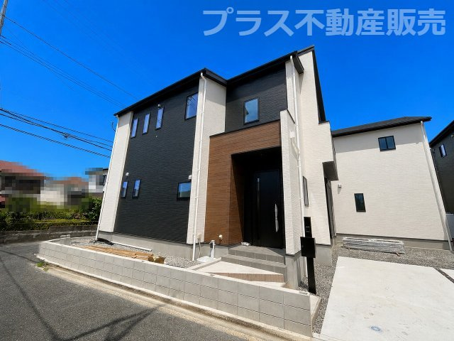 【外観】 | 福岡市西区今宿2丁目1期　2号棟（全3棟）【仲介手数料無料・0円】 | 現地写真。同じ物件を見るなら、プラス不動産販売にお任せ下さい。