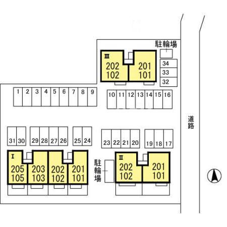 グランディールＭ　Ⅲの区画図|当社、チルホームのHPもご覧ください(^^)/物件情報多数♪