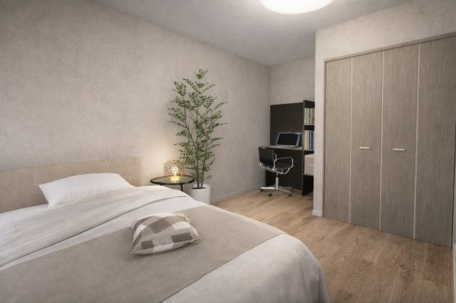 安倉北１丁目　建築条件付き土地のその他|【リビング/施工例】
自由設計なので、リビング上部に吹抜を採用することも可能です！クロスやフローリングの選び方なども伝授いたします♪