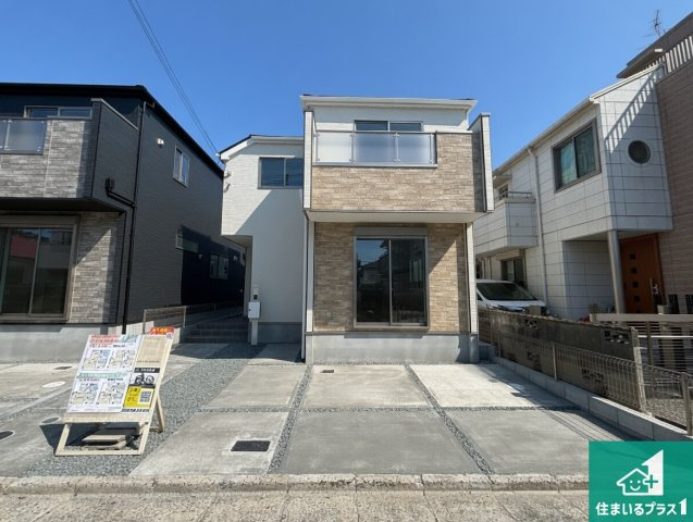 交野市松塚　第2期　新築一戸建ての駐車場|駐車スペース！散水栓があるので、こまめに愛車を洗えます！