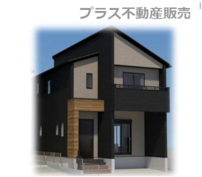 【外観】 | 福岡市西区今宿2丁目1期　3号棟（全3棟）【仲介手数料無料・0円】 | 現地写真。プラス不動産販売なら、現場の全ての棟をまとめてご見学頂けます。