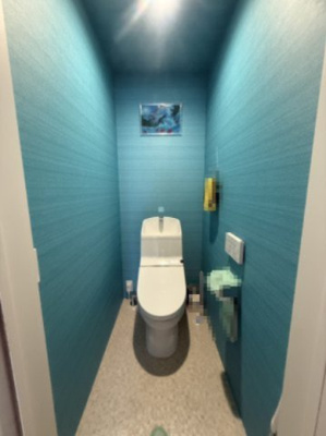 【トイレ】 | 大津区長松戸建 | 2階トイレです