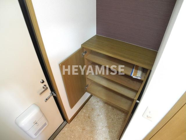 セジュールM A棟の玄関