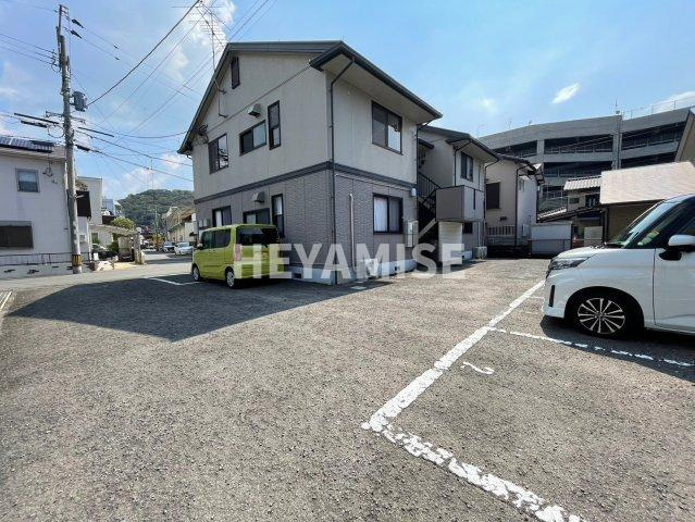 セジュールM A棟の駐車場
