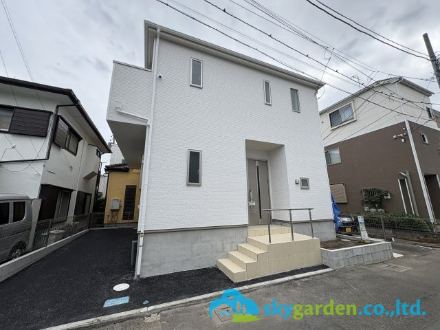 茅ヶ崎市中島 第15　新築戸建　全１棟の外観|外観もきれいです