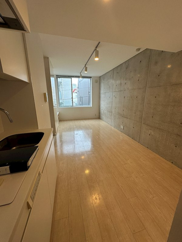 新品家具付きマンション神宮前1(KaGood東京)の居間・リビング