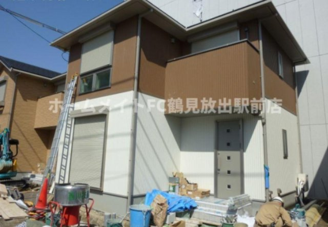 東大阪市徳庵本町の一戸建ての外観