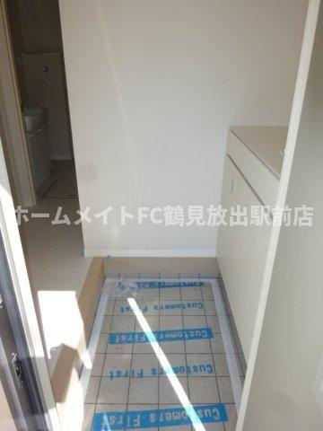 東大阪市徳庵本町の一戸建ての玄関