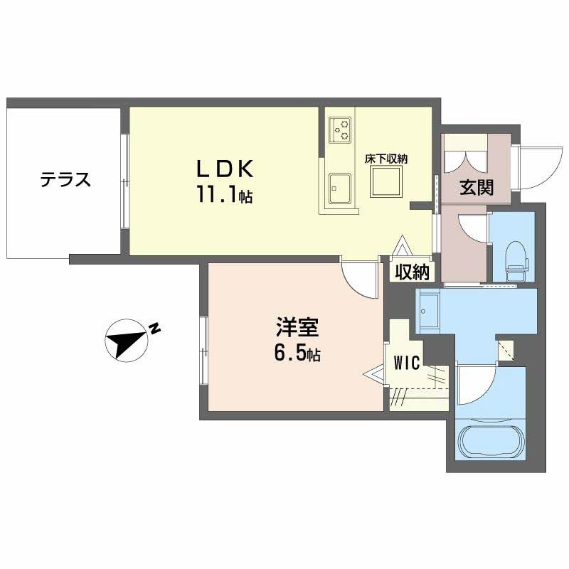カーサ　ピノ　５　の間取り