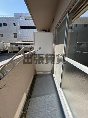 仲介手数料0円！メゾンヤスフクのバルコニー
