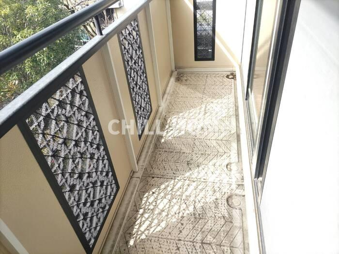 メゾン・ド・スリジエ　Ａのバルコニー|当社、チルホームのHPもご覧ください(^^)/物件情報多数♪