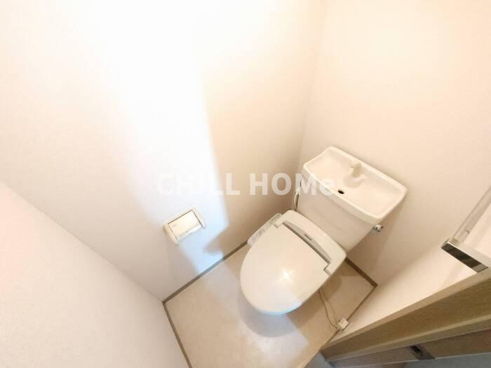 メゾン・ド・スリジエ　Ａのトイレ|当社、チルホームのHPもご覧ください(^^)/物件情報多数♪