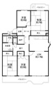【間取り】 | 97平米の広い4LDKと納戸