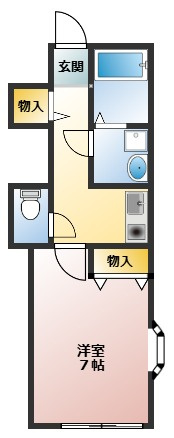 【間取り】 |  一人暮らしに最適な間取り！