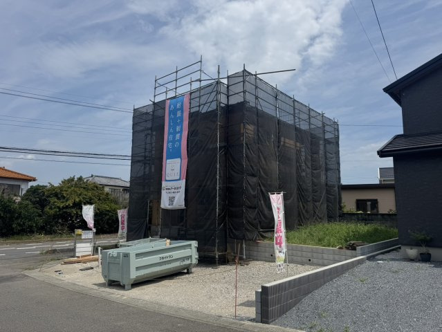 本庄市万年寺第４　の外観|２号棟現地現況（2026年07月30日）撮影