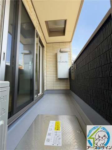 ヒカルサ神戸王塚台Ⅰのバルコニー