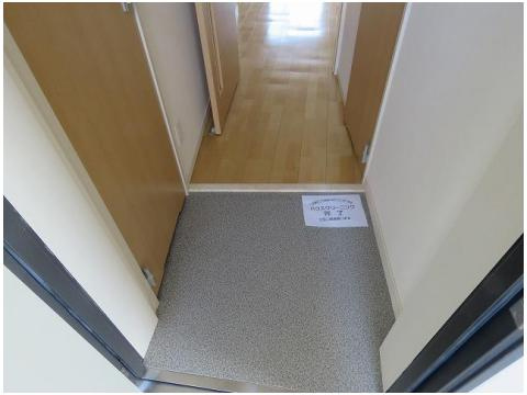 オープストフェルトの玄関