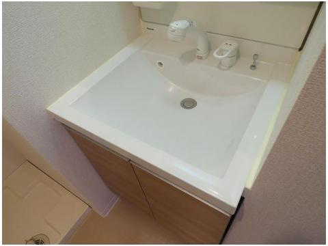 オープストフェルトの洗面所