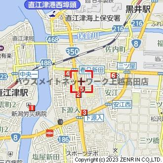 サンリジェール春日新田の地図|位置図
