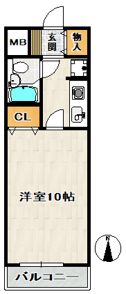ベルグラン宝塚の間取り
